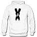 Xword JAKE PAUL X White Cotton Hoodie Sweatshirt for Mens S White