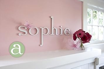 baby name wall letters