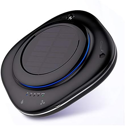Car Air Purifier,Solar Energy HEPA Air Cleaner Car Air Purifier Versatile,Car Air Dust Filter Self-contained Aromatherapy Odor Allergies Eliminator