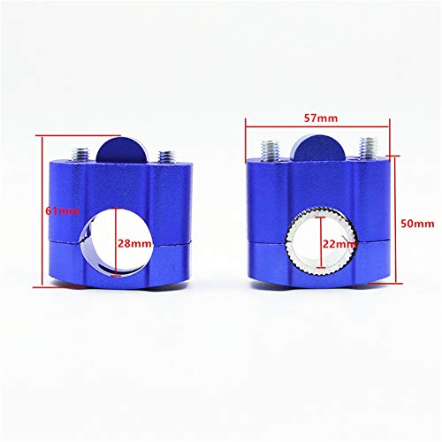 Asduaro Stuurwiel voor motorfiets, 1 paar, 22 mm, 28 mm, universeel, voor motorfiets en motorfiets, aanpassing, zwart - Image 8