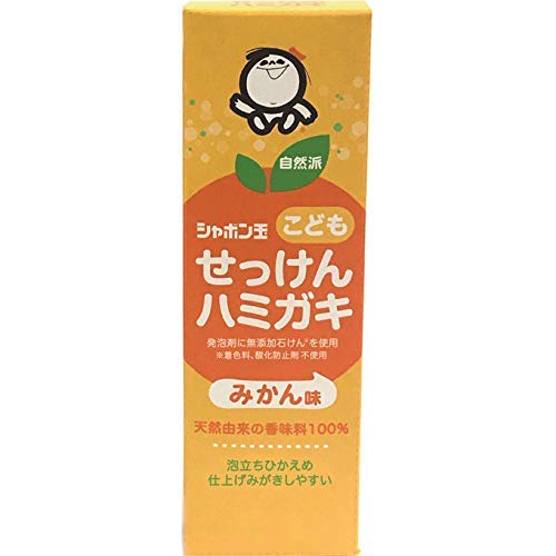シャボン玉石けん こどもせっけんハミガキの商品画像