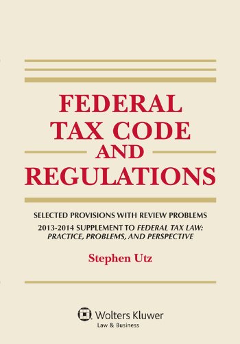 Download Federal Tax Law Supplement 2013-2014 Download Federal Tax Law Supplement 2013-2014