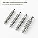 CO-Z Stripped Screw Extractor Set, HSS Easy Out Extractor Kit for Broken Bolts Screws Taps, Small Damaged Screw Remover Pliers Tool for Home Use, 4PCS