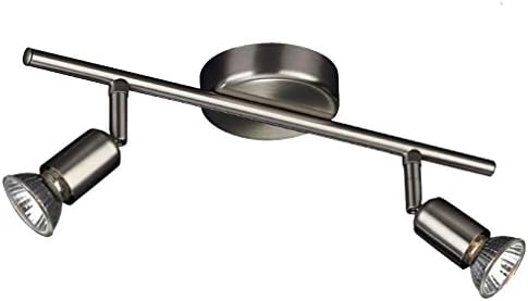 LED Silver Metal GU10 Ceiling Spotlights Ceiling Light Bedroom Bar Decoration Lamp Can Swiveling Ceiling Spotlight Kitchen Stainless Steel Hanging Lamp Spotlight Spotlight Spot Beam Dining Room Chromed Interior Lighting