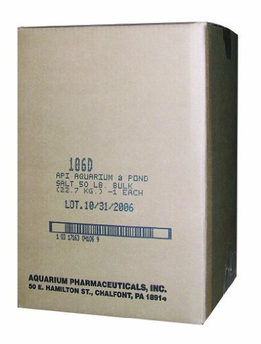 API AQUARIUM SALT Freshwater Aquarium Salt 50-Pound Box