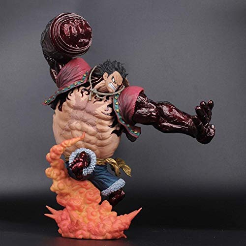 LiLiG-Monkey-One-PieceDLuffy-Gear-4-Kong-Gun-Crimson-ToyStatue-Decoracin-NegroAzul-94