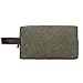 S-ZONE Canvas Travel Toiletry Bag Shaving Dopp Kit Cosmetic Makeup Bag