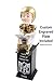 BIG Bobblehead Trophies Football Trophy Loser Bobblehead Toilet Bowl - 9.5 Inch