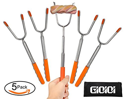 Marshmallow Roasting Sticks-Telescoping Marshmallow Sticks, Hot Dog Roasting Sticks, 45\