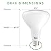 Sunco 6 Pack BR40 LED Light Bulbs, Indoor Flood Lights, Recessed Can Light Bulb, 1400 LM, 17W (100W Equivalent), 4000K Cool White, Dimmable, E26 Base, for Home, Bedroom, Kitchen UL.