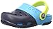 crocs Kids' Electro II Clog (Toddler/Little Kid),Navy/Electric Blue,1 M US Little Kid