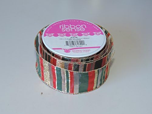 RibbonSense Tribal Pattern 1.5 in. x 9 feet 100% Polyester Ribbon - Great for Any Occasion!