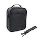 Lunch Bag KOSOX Original Thermal Insulated Oxford Lunch Box, Waterproof Cooler Tote for Women Men Diet Management Travel Picnic School (Black Gray)