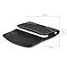 COVERLABUSA Comptiable for Galaxy Note Case, Dreamwireless Folio Flip Leather [Card Slot] Wallet Flap Pouch Belt Clip Case Cover For Samsung Galaxy Note, Black