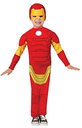 Boys Toddler Marvel Iron Man Kids Child Fancy Dress Party Halloween Costume