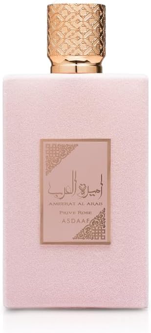 Lattafa Asdaaf Ameerat Al Arab Prive Rose EDP Spray for Women 3.4 oz