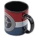 Open Road Brands Ford Red White and Blue Mustang Ceramic 16 OZ. Mug - an Officially Licensed Product Great Addition to Add What You Love to Your Home/Garage Decor
