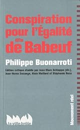 Conspiration pour l'égalité dite de Babeuf