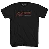 Magic the Gathering Logo Gamer Roll Playing Card Game Fantasy Wizards Mens Adult Tee Graphic T-shirt (Large)