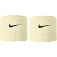 NIKE Premier Swoosh Singlewide Wristbands -Soft, Moisture-Wicking (1 Pair, 2.5" Wide)