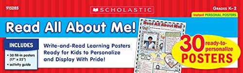 image for Scholastic Instant Personal Poster Sets: Read All About Me: Big Write-