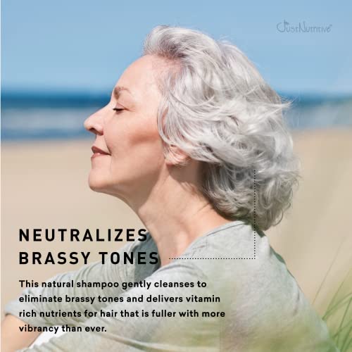 Just Nutritive Gray Hair Shampoo Gray Hair Treatment Just Natural