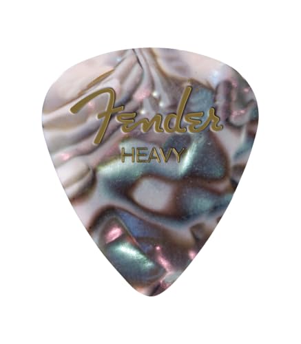 Fender ピック 351 SHAPE PREMIUM PICKS - 12 COUNT,HEAVY ABALONE