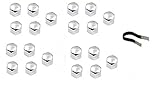 CHROME LUG BOLT NUT COVERS FOR BMW MODELS - ALL MODELS