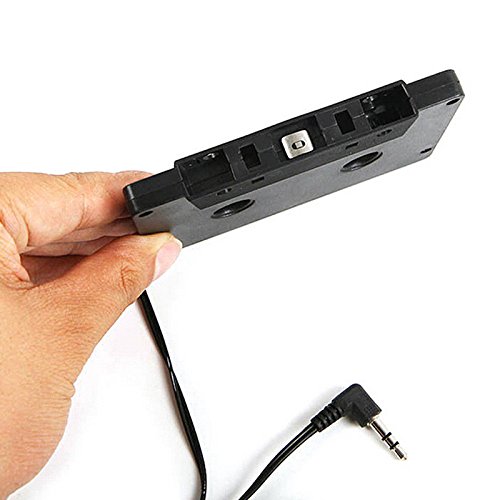 Leaftree Black Car Audio Tape Cassette Adapter MP3 MP4 Phone and Other Audio Converters - Thumbnail 5