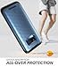 Galaxy S8 Plus Case, Clayco [Hera Series] Full-Body Rugged Case with Built-in Screen Protector for Samsung Galaxy S8 Plus (2017 Release) (Blue)