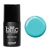 BMC Turquoise Blue Cream Colored Gel Nail Lacquers - Cali Dreamin': Escape Velocity (G102)