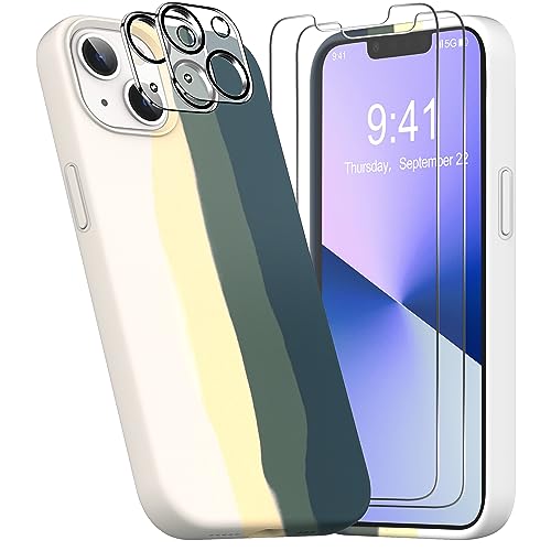 YATWIN [5 in 1 Designed for iPhone 13 Case with 2X