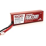 Dynamite Reaction HD 7.4V 5000mAh 50C 2S LiPo, Hardcase: EC5