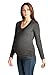 LaClef Women's Maternity Round Neck Long Sleeve Nursing Breastfeeding T-Shirts Top