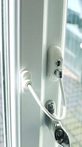 Canzak Window/Door Restrictor Cable Multiple Colors, White by Canzak