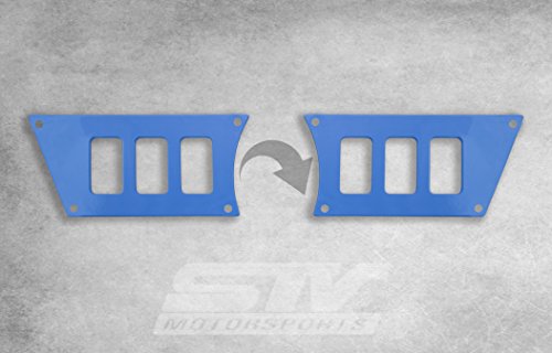 image for STV Motorsports Custom Aluminum Blue Dash Panel for Polaris RZR XP 100