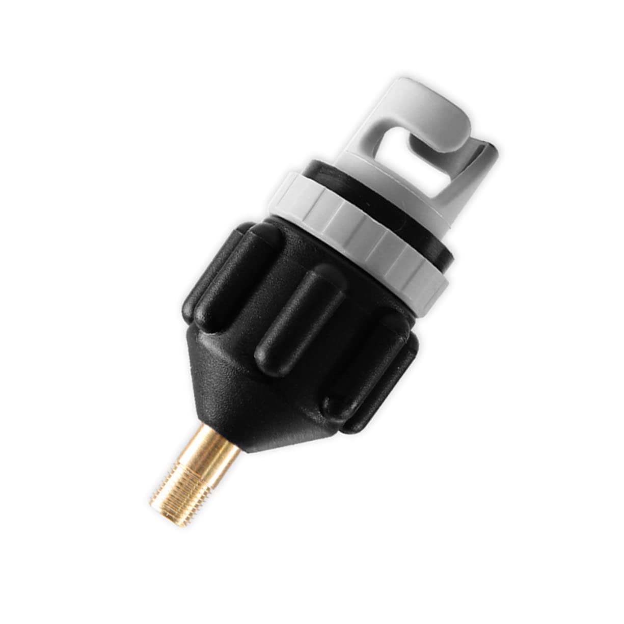 LIOOBO 2pcs Inflatable Boat SUP Pump Adaptor Air Valve Adapter Boat Kayak Accessories