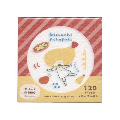 古川紙工 メモ アソートメモ kimochi poroporo レストラン QO121