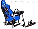 Openwheeler GEN2 Racing Wheel Stand Cockpit Blue on Black | Fits All Logitech G29 | G920 | All Thrustmaster | All Fanatec Wheels | Compatible with Xbox One, PlayStation, PC Platformsthumb 2