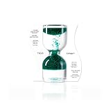 Paradox Tea Timer with Reverse Granulate Flow Green