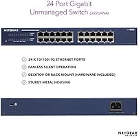Netgear 24 Port Gigabit Ethernet Unmanaged Switch Jgs524 Desktop Rackmount And Prosafe Limited Lifetime Protection Amazon Sg Home Improvement