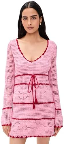 alice and olivia pink sweater dress High low sweater dress pink alice and olivia