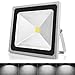 warmoon LED Flood Light 50W Daylight White 6500K Outdoor Spotlight IP65 Waterproof Security Lights with US 3-Plug