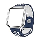 SWEES Silicone Bands Compatible Fitbit Blaze, Sport Replacement Wristband Small & Large (5.8