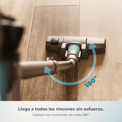 Aspiradora Escoba con Cable Conga Thunderbrush 560 Neo. 600 W, 2 en 1, Tecnología ciclónica, Filtro de Alta eficiencia, Radio de acción 6 Metros, Incluye 2 Accesorios, Cable 4,5 m — foto 5 de 8