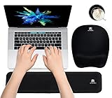 Ergonomic Keyboard Wrist Rest Pad and Mouse Pad