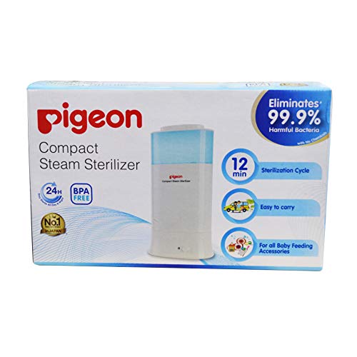 pigeon 6 bottle steam sterilizer