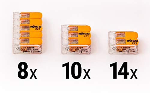 1 LEVER+NUTS+Splicing+Connector+Assortment+convenient