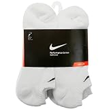 Nike SX4443 Cotton No Show Socks - 6 pack