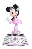 Precious Moments, Disney Showcase Collection, “Little Ballerina”, Minnie Mouse, Rotating, Porcelain/Resin Music Box, #124108